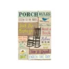 Evergreen Porch Rules Flag Combo Kit