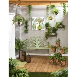 Evergreen Set Of 3 Wall Metal Planter- 12 X 4 X 5, 10 X 10 X 10, 11 X 11 X 11 Inches Fade And Weather Resistant Outdoor Decor -Evergreen Store GUEST 05be186a c669 47ea bab0 a0341c5a0957