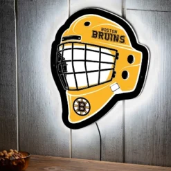 Evergreen Ultra-Thin Edgelight LED Wall Decor, Helmet, Boston Bruins- 15.6 X 19 Inches Made In USA -Evergreen Store GUEST 09c591fe 0dc0 4394 aa47 08b49699650b