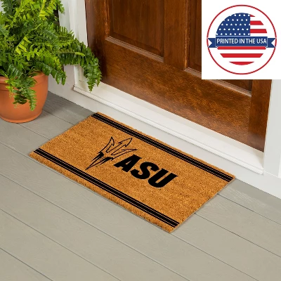 Evergreen Arizona State University Logo Turf Mat, Brown- 28 X 16 Inches Indoor Outdoor Doormat 7 Evergreen Arizona State University Logo Turf Mat, Brown- 28 X 16 Inches Indoor Outdoor Doormat - Image 5