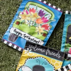 Evergreen Springtime Truck Garden Applique Flag 12.5 X 18 Inches Indoor Outdoor Decor -Evergreen Store GUEST 23a46434 a96c 4dfb bc11 21c004f9a050