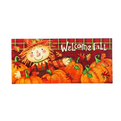 Evergreen Indoor Outdoor Doormat Bundle Set Of 5 - Frame And 4 Welcome Seasonal Inserts Pumpkins Lemonade Snowman Floral 6 Evergreen Indoor Outdoor Doormat Bundle Set Of 5 - Frame And 4 Welcome Seasonal Inserts Pumpkins Lemonade Snowman Floral - Image 4