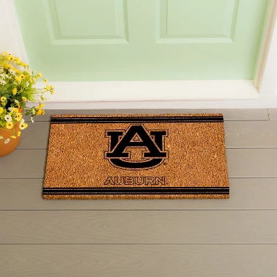 Evergreen Auburn University Logo Turf Mat, Brown- 28 X 16 Inches Indoor Outdoor Doormat 6 Evergreen Auburn University Logo Turf Mat, Brown- 28 X 16 Inches Indoor Outdoor Doormat - Image 4