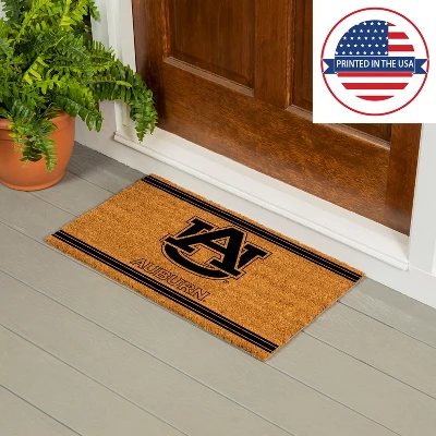 Evergreen Auburn University Logo Turf Mat, Brown- 28 X 16 Inches Indoor Outdoor Doormat 7 Evergreen Auburn University Logo Turf Mat, Brown- 28 X 16 Inches Indoor Outdoor Doormat - Image 5