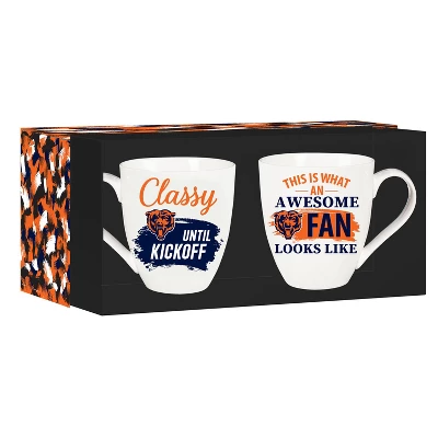 Evergreen Chicago Bears, Ceramic Cup O'Java 17oz Gift Set 5 Evergreen Chicago Bears, Ceramic Cup O'Java 17oz Gift Set - Image 3