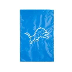 Evergreen NFL Detroit Lions Applique House Flag 28 X 44 Inches Outdoor Decor For Homes And Gardens