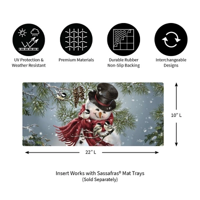 Evergreen Snowman Snuggles Sassafras Switch Puzzle Mat 11.5 X 10 Inches Indoor And Outdoor Decor 9 Evergreen Snowman Snuggles Sassafras Switch Puzzle Mat 11.5 X 10 Inches Indoor And Outdoor Decor - Image 7