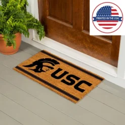 Evergreen University Of Southern California Logo Turf Mat, Brown- 28 X 16 Inches Indoor Outdoor Doormat -Evergreen Store GUEST 499f510a f173 4229 b4b8 02cbad7b1624