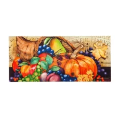 Evergreen Indoor Outdoor Doormat Bundle Set Of 5 - Frame And 4 Welcome Seasonal Inserts Halloween Pumpkin Gnome Gather Harvest Thanksgiving -Evergreen Store GUEST 4b03f04b 51c0 4082 9f43 1dff6dce877d