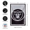 Evergreen Flag, DS New Burlap, Reg, Las Vegas Raiders