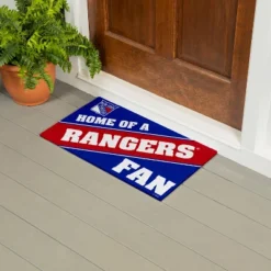 Evergreen New York Rangers Team Turf Mat- 28 X 16 Inches Indoor Outdoor Doormat -Evergreen Store GUEST 4e9067c2 04a5 48c9 933e 14b7fe2be510