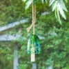 Evergreen 7"H Turquoise Confetti Chime -Evergreen Store GUEST 4f269fb3 ec40 4e52 94d2 54134a3c10eb