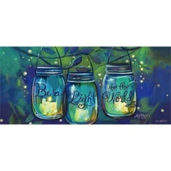 Evergreen Indoor Outdoor Doormat Bundle Set Of 5 - Frame And 4 Welcome Seasonal Inserts Red Truck Snowman Fireflies Planters -Evergreen Store GUEST 51c113b5 7e67 4a8e bfb7 cf1c3bfd76e6