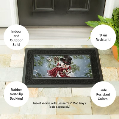 Evergreen Snowman Snuggles Sassafras Switch Puzzle Mat 11.5 X 10 Inches Indoor And Outdoor Decor 8 Evergreen Snowman Snuggles Sassafras Switch Puzzle Mat 11.5 X 10 Inches Indoor And Outdoor Decor - Image 6