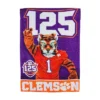 Evergreen NCAA Clemson University Garden Suede Flag 12.5 X 18 Inches Indoor Outdoor Decor
