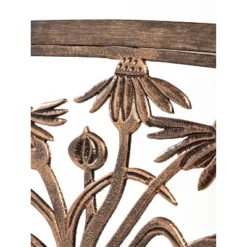 Evergreen Metal Coneflower Bench -Evergreen Store GUEST 5e5acf10 3df7 452b a526 39346d4dadd3