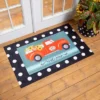 Evergreen Black & White Dots Layering Mat 11.5 X 9.5 Inches Indoor And Outdoor Decor -Evergreen Store GUEST 5f909959 443e 43a9 bcf0 9f24b46173b3
