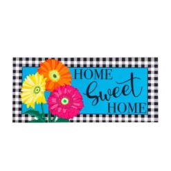 Evergreen 4-Season Sassafras Mats, Set Of 6, Home Sweet Home -Evergreen Store GUEST 64a112ef 95b7 4590 b679 3dbaa12fdbb8