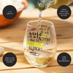 Evergreen Seattle Seahawks, 17oz Boxed Stemless Wine -Evergreen Store GUEST 660002f3 e871 473a 831b acadd9c76082