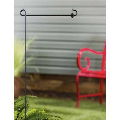 Evergreen Flag Elegant Sturdy Metal Garden Flag Stand - 18" Long X 44" High 5 Evergreen Flag Elegant Sturdy Metal Garden Flag Stand - 18" Long X 44" High - Image 3