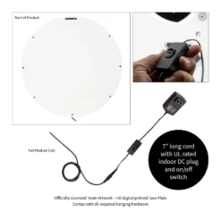 Evergreen Ultra-Thin Edgelight LED Wall Decor, Round, Los Angeles Kings- 23 X 23 Inches Made In USA -Evergreen Store GUEST 68f8ecec a7a6 4891 b6e2 b82f6d181a11 2