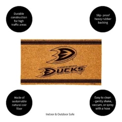 Evergreen Anaheim Ducks Logo Turf Mat, Brown- 28 X 16 Inches Indoor Outdoor Doormat 10 Evergreen Anaheim Ducks Logo Turf Mat, Brown- 28 X 16 Inches Indoor Outdoor Doormat -Evergreen Store GUEST 6be94ab2 5b66 4802 b813 a5c9d2e32d03