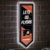 Evergreen Ultra-Thin Glazelight LED Wall Decor, Pennant, Philadelphia Flyers- 9 X 23 Inches Made In USA