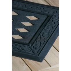 Evergreen Black Scroll Sassafras Floor Mat Indoor Outdoor Rubber Tray 18"x30" Fits Sassafras Inserts 10"x22" Black 11 Evergreen Black Scroll Sassafras Floor Mat Indoor Outdoor Rubber Tray 18"x30" Fits Sassafras Inserts 10"x22" Black -Evergreen Store GUEST 7e1593bc bfa6 4afa aa95 2c17628e0231