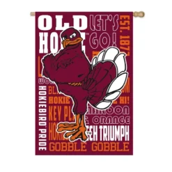 Evergreen NCAA Virginia Tech Suede House Flag 28 X 44 Inches Outdoor Decor For Homes And Gardens -Evergreen Store GUEST 7ffc1ee8 bc01 403f 9f33 8b7188b7b4e4