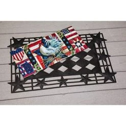 Evergreen Indoor Outdoor Patriotic 4th Of July Bundle Set Of 4 - Door Hanger Door Decor Truck Sassafras Doormat Frame And Sassafras Insert 15 Evergreen Indoor Outdoor Patriotic 4th Of July Bundle Set Of 4 - Door Hanger Door Decor Truck Sassafras Doormat Frame And Sassafras Insert -Evergreen Store GUEST 8239a068 e062 4ec4 8e64 05936b58d15e
