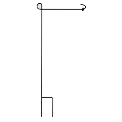 Evergreen Flag Elegant Sturdy Metal Garden Flag Stand - 18" Long X 44" High 4 Evergreen Flag Elegant Sturdy Metal Garden Flag Stand - 18" Long X 44" High - Image 2