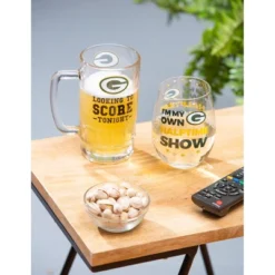 Evergreen Green Bay Packers, Stemless 17OZ Wine & Beer 16 OZ Gift Set 7 Evergreen Green Bay Packers, Stemless 17OZ Wine & Beer 16 OZ Gift Set -Evergreen Store GUEST 883f305f 09b5 486c 8cdd 8daaa4d47504