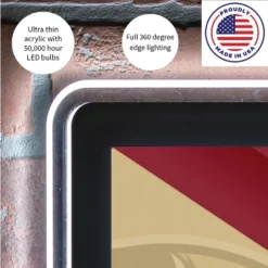 Evergreen Ultra-Thin Glazelight LED Wall Decor, Pennant, Las Vegas Golden Knights- 9 X 23 Inches Made In USA -Evergreen Store GUEST 8984289c 8952 445f b272 96152c40eacf