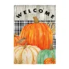 Evergreen Fresh Pumpkins Garden Suede Flag -Evergreen Store GUEST 8f2d71a6 5e73 4924 88b2 32e4a1fe0e93
