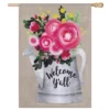 Evergreen (Meadow Creek)Welcom Y'all Floral Can, House Burlap -Evergreen Store GUEST 93356865 85f1 4e73 89d3 10ac997cd3b0
