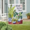 Evergreen Love Grows Here Houseplants Garden Suede Flag 12.5 X 18 Inches Indoor Outdoor Decor -Evergreen Store GUEST 942e20ac 9f92 4059 834e 9d8dd9bb3491