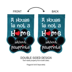 Evergreen Flag Paw Prints Garden Burlap Flag 12.5 X 18 Inches Indoor Outdoor Decor -Evergreen Store GUEST 9a084f16 8a30 4f06 8de4 7681a3d52529