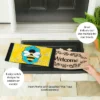 Evergreen Buzzing Bee Sassafras Indoor Outdoor Switch Doormat 1'10"x10" Multicolored -Evergreen Store GUEST 9d39d00e 0a93 499a bc44 00c768d97859