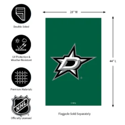 Evergreen NHL Dallas Stars Applique House Flag 28 X 44 Inches Outdoor Decor For Homes And Gardens 13 Evergreen NHL Dallas Stars Applique House Flag 28 X 44 Inches Outdoor Decor For Homes And Gardens -Evergreen Store GUEST 9d8aa1d6 a044 4ae2 a015 4fb4946f6eea