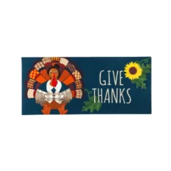 Evergreen Indoor Outdoor Doormat Bundle Set Of 5 - Frame And 4 Welcome Seasonal Inserts Santa Ho Ho Ho Halloween Thanksgiving -Evergreen Store GUEST 9ebd07aa efef 4965 8eac ba66c2034a80