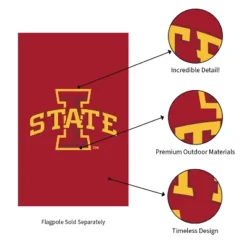 Evergreen NCAA Iowa State University Applique House Flag 28 X 44 Inches Outdoor Decor For Homes And Gardens -Evergreen Store GUEST a1ae13f7 12b8 4d96 b624 d83e486cb717