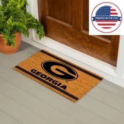 Evergreen University Of Georgia Logo Turf Mat, Brown- 28 X 16 Inches Indoor Outdoor Doormat -Evergreen Store GUEST abac81a1 b692 4ff6 9acc eb68f6b79439