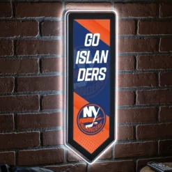 Evergreen Ultra-Thin Glazelight LED Wall Decor, Pennant, New York Islanders- 9 X 23 Inches Made In USA -Evergreen Store GUEST b2426705 5c8b 45bd a5a7 06eb7ce0056d