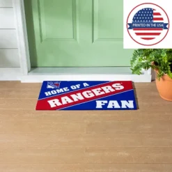Evergreen New York Rangers Team Turf Mat- 28 X 16 Inches Indoor Outdoor Doormat -Evergreen Store GUEST c314a005 7098 4697 806a e44a9e0e7f07