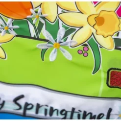 Evergreen Springtime Truck Garden Applique Flag 12.5 X 18 Inches Indoor Outdoor Decor -Evergreen Store GUEST cb1a6e89 35ed 4715 aacc 6c53ef3d073f