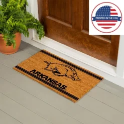 Evergreen University Of Arkansas Logo Turf Mat, Brown- 28 X 16 Inches Indoor Outdoor Doormat -Evergreen Store GUEST cc5e82de b7f0 41ac 9311 7063663b5a4e