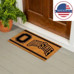 Evergreen Ohio State University Logo Turf Mat, Brown- 28 X 16 Inches Indoor Outdoor Doormat -Evergreen Store GUEST d5952919 41c4 4a1a a155 60f261edd201