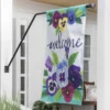Evergreen Pansy Garden Burlap House Flag 28 X 44 Inches Outdoor Decor For Homes And Gardens -Evergreen Store GUEST d8661523 3bda 455e 99da 24131ef14ae8