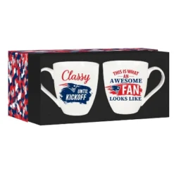 Evergreen New England Patriots, Ceramic Cup O'Java 17oz Gift Set -Evergreen Store GUEST dc51e30d 1156 4d6c abe7 cc365c82786f
