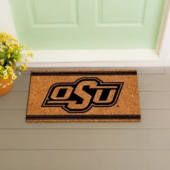 Evergreen Oklahoma State University Logo Turf Mat, Brown- 28 X 16 Inches Indoor Outdoor Doormat -Evergreen Store GUEST e301baf0 4b81 4311 8b46 53ca0f1f753b